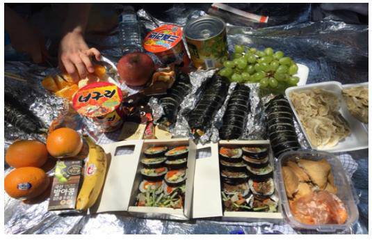 韩味儿秋游的正确&ldquo;姿势&rdquo;：武装到舌尖