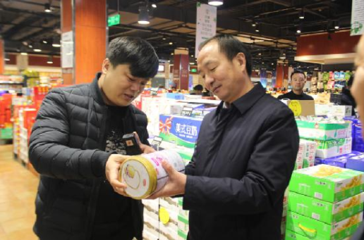 建安区区长马浩调研督导节前食品安全工作