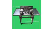 手工蛋卷机_商用普鲁森双单头蛋卷机厂家图1