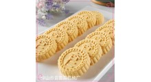 炒米饼机_全自动杏仁饼机_普鲁森机械厂厂家直销图1