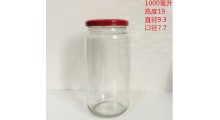 500克750克650克黄桃罐头瓶玻璃瓶图1