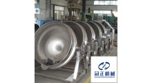 电加热高压不锈钢八宝粥/卤制品/肉制品/酱料/罐头蒸煮夹层锅图1