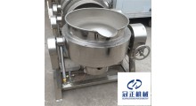 冠正机械导热油电加热肉制品/乳制品/卤制品蒸煮夹层锅图2