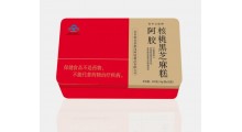 鲁中宝胶阿胶糕阿胶片阿胶固元膏铁盒即食OEM气血女士滋补糕图2