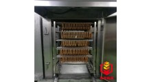 四川腊肠烟熏炉 小型烟熏炉厂家 燃气加热烟熏炉图3