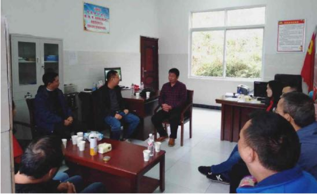 峨眉绥山镇赴马边梅林镇开展全域结对帮扶工作