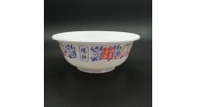 厂家供应塑料带盖打包汤碗 爆肚碗 刀削面碗 方便食品包装碗图1