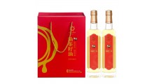 山美大别山油茶籽油500ml*2瓶礼盒装山茶油节日送礼品图2