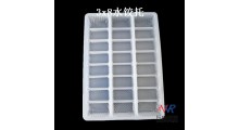 厂家供应pp塑料带盖水饺托盘 耐低温冷冻馄饨托盒图4