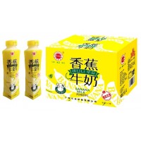 金登河香蕉牛奶500ml，厂家批发，厂家大量直发，售后无忧