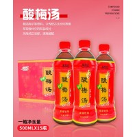 大量供应金登河酸梅汤500ml，厂家批发，厂家直发，质量无忧