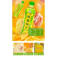 孟州欢乐多饮品金登河蜂蜜柚子茶500ml，厂家直发，0客诉