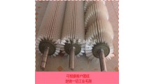 食品清洗机毛刷辊波浪螺旋碗型刷辊 耐高温耐酸碱耐腐蚀尼龙刷辊图3