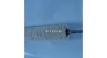 棉布轮 食品机器用清洗抛光棉布轮刷辊 毛刷轮 定做轮刷图1