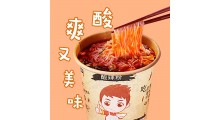 网红同款速食桶装酸辣粉贴牌代加工图1