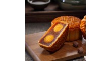 广州酒家中秋月饼批发双黄纯红莲蓉月饼价格折扣是多少图3