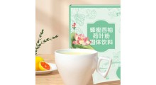 蜂蜜西柚荷叶粉全国招商OEM贴牌山东皇菴堂图1