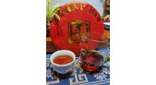 云南高性价比普洱茶,357g金芽熟饼,普洱熟茶好喝耐泡图3