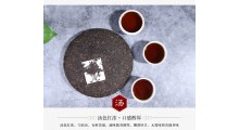云南老普洱熟茶,357g宫廷金芽熟茶,2014年宫廷料发酵图4