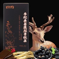 百未草参杞桑葚鹿胶膏植物饮品OEM代工贴牌源头厂家定制