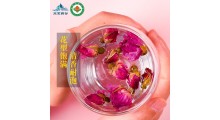有机玫瑰花茶养生茶，无硫熏 搭配皇菊一起泡水喝图3