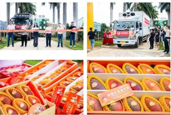 点击图片翻到下一页>> 突破优品难优价产销瓶颈,三亚芒果直插终端,百城千店进万家!