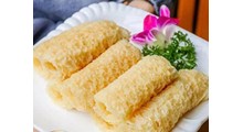 金沃美味火锅食材炸响铃商用不锈钢铃铃卷机豆制品设备加工厂图1