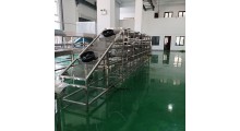 金沃大型豆腐皮自动挂杆摊凉机多层豆皮输送摊凉机设备图1