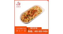 南京快餐店料理包供应商 半成品速食炒饭 鳗鱼炒饭即食餐包图2