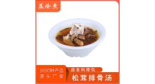 速食汤半成品料包生产厂家 加热即食快餐汤包松茸排骨汤方便汤图1