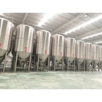重庆大型啤酒厂酿酒设备供应厂家日产10吨啤酒设备酿啤酒的机器