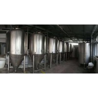 生产小型精酿啤酒设备的工厂日产500升啤酒设备发酵罐
