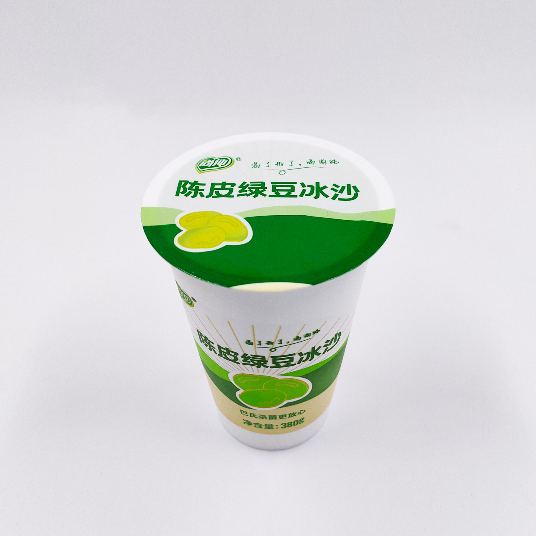陈皮绿豆冰沙380g，尚纯食品网红夏季饮料，工厂夏季福利饮料