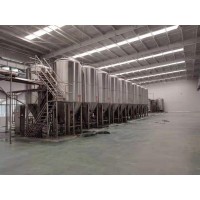 广西啤酒厂年产5000吨的大型啤酒设备培训安装酿酒技术