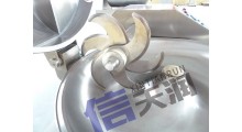 供应食品厂80型双速斩拌机  全自动肉类蔬果快速斩切机图3