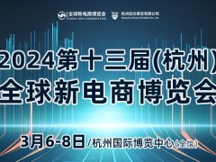 2024第十三届（杭州）全球新电商博览会