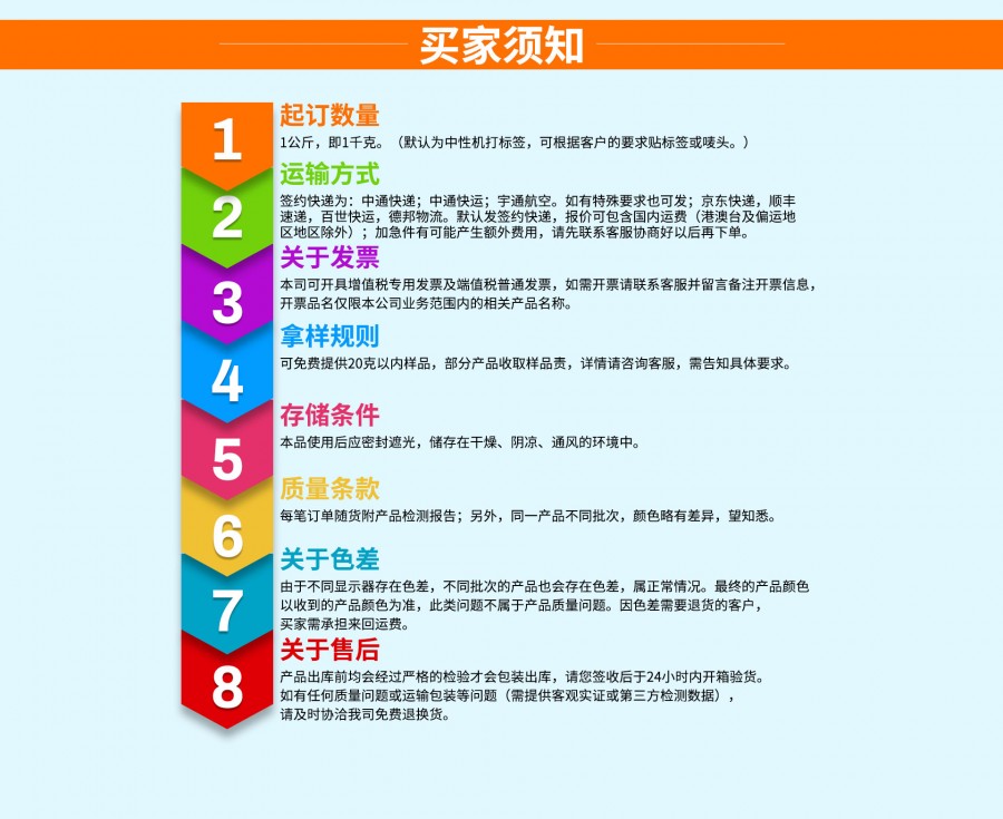 10买家须知