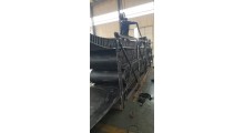提升机挡边输送带 耐灼烧大倾角波纹挡边带 炜泰橡胶图3