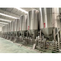 年产1000吨的精酿啤酒生产线设备  酒厂自动化酿酒设备