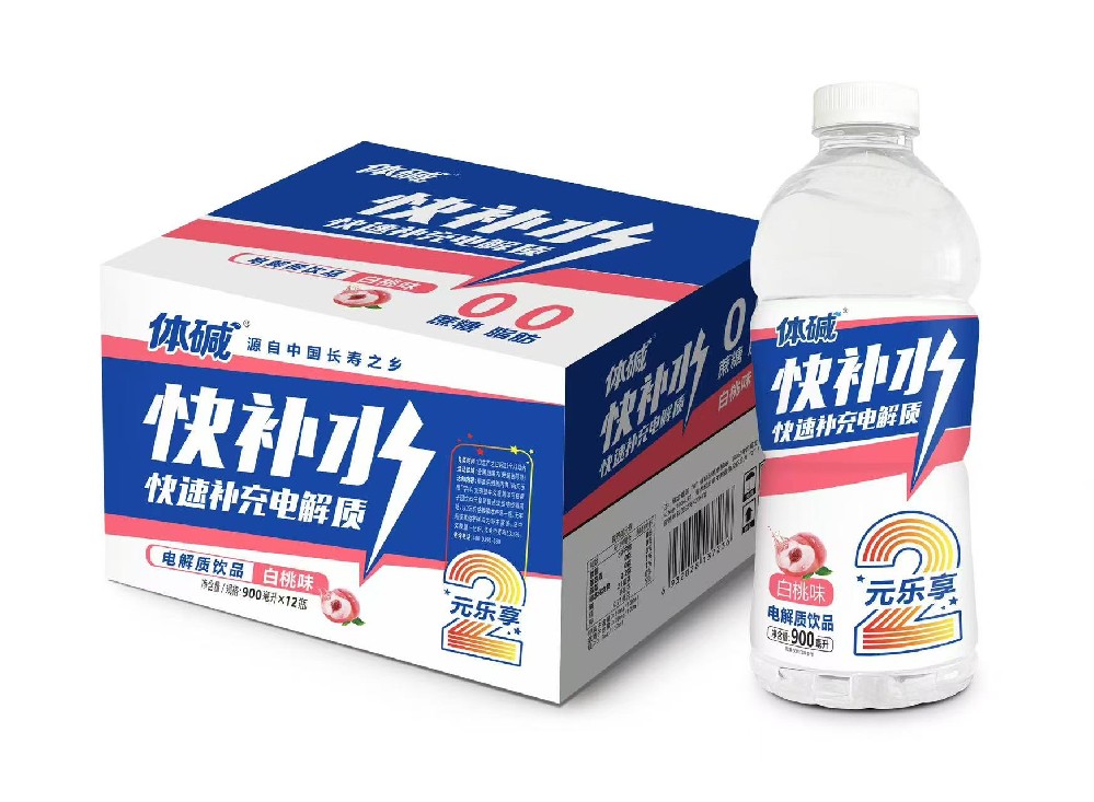 体碱快补水品牌与产品深度评测：源自长寿之乡的0糖0脂电解质饮料