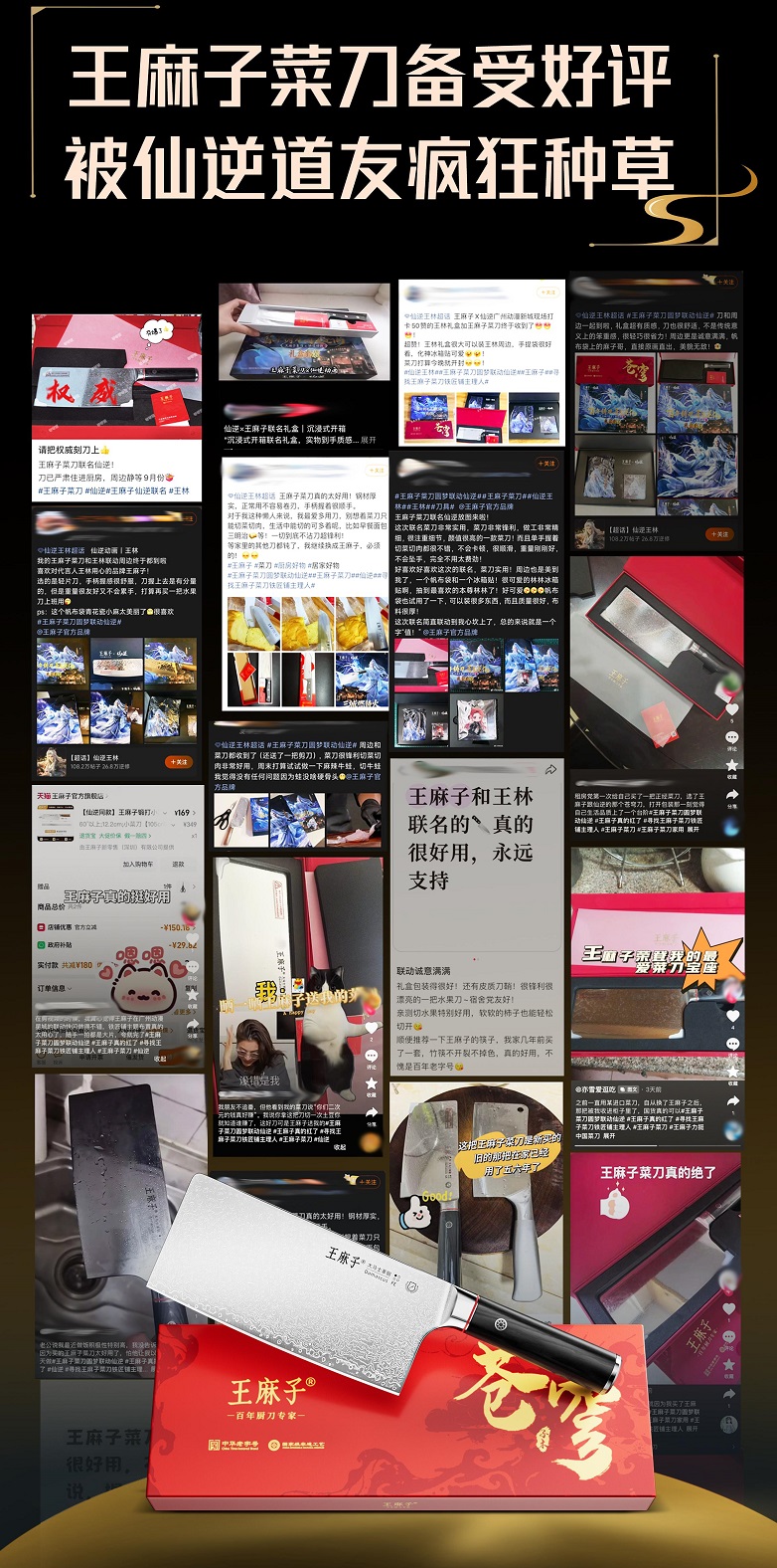 王麻子以《仙逆》IP打通年轻市场热度破亿收获84%全渠道销售增长(图4)